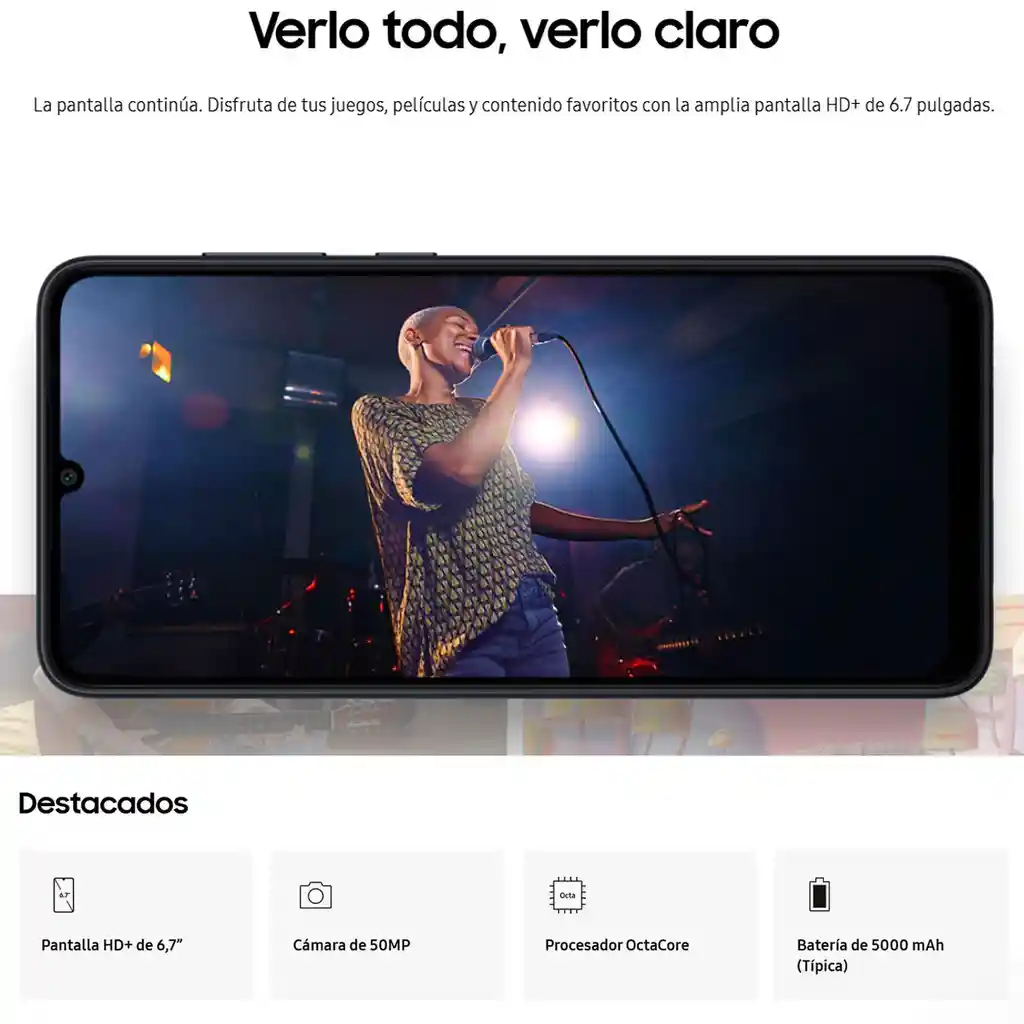 Celular Samsung Galaxy A05 Dual Sim 64gb 4gb 67 50mpx Blk