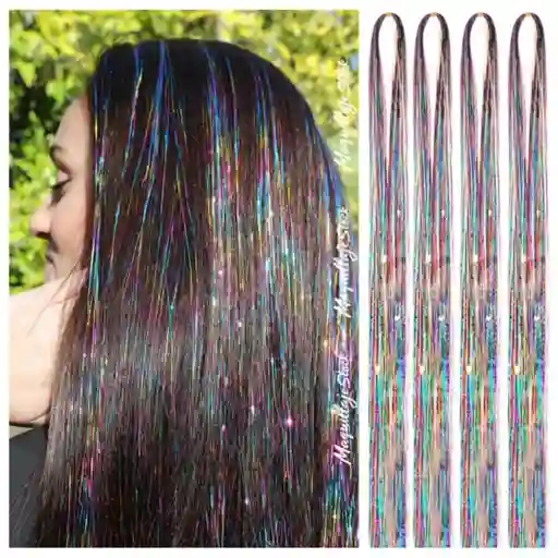 Glitter Hair Arcoiris Pack