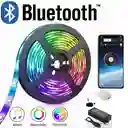 Cinta Led Tira Luces 5 Mts Rgb Multicolor Con Control Deluxe - Bluetooth