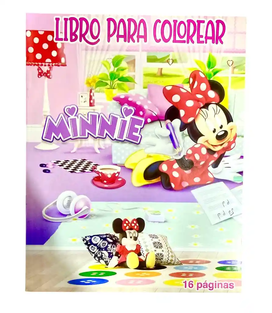 Libro De Actividades Y Colorear 16 Paginas Minnie