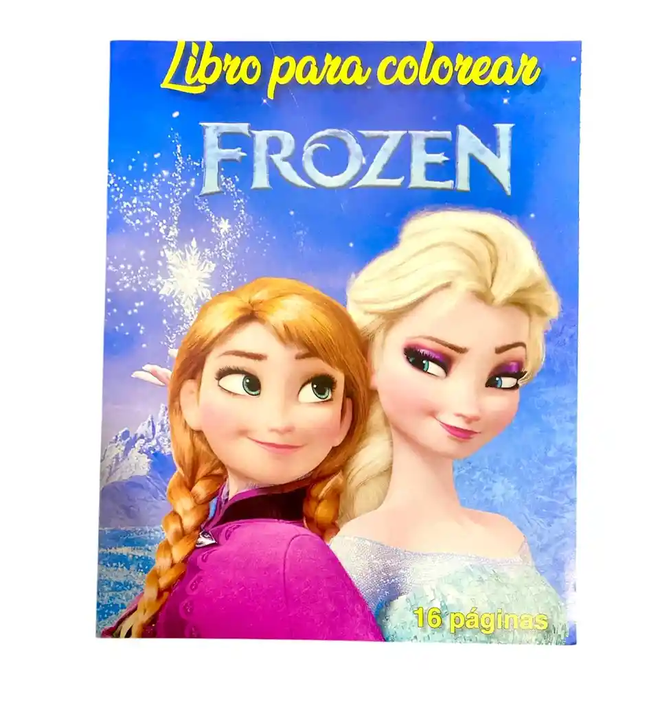 Libro De Actividades Y Colorear 16 Paginas Frozen