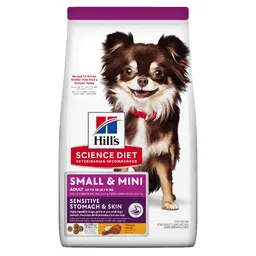 Hill's Science Diet Small Mini Sensitive Skin Stomach 6,8 Kg