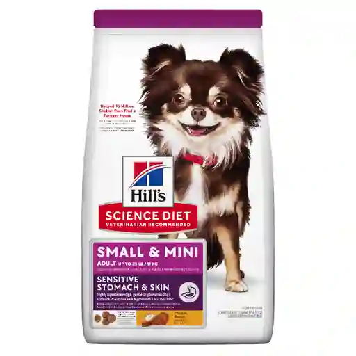 Hill's Science Diet Small Mini Sensitive Skin Stomach 6,8 Kg