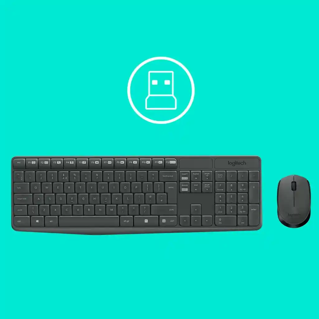 Combo Teclado Y Mouse Inalambrico