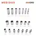 Juego De Rachet 53 Piezas Chrome Vanadium Con Estuche Innovo