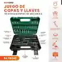 Juego De Rachet 53 Piezas Chrome Vanadium Con Estuche Innovo