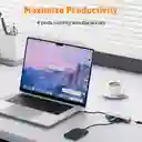 Adaptador Ethernet Usb Rj45 Lan Hub Alta Velocidad