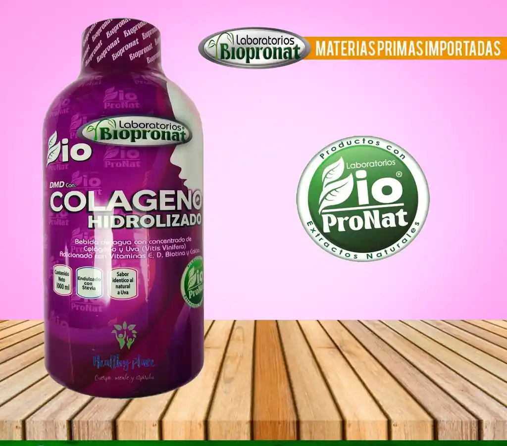 Colageno Hidrolizado 1lt Biopronat