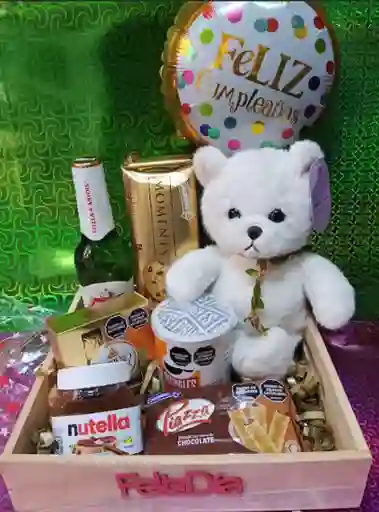 Caja Peluche Cumple