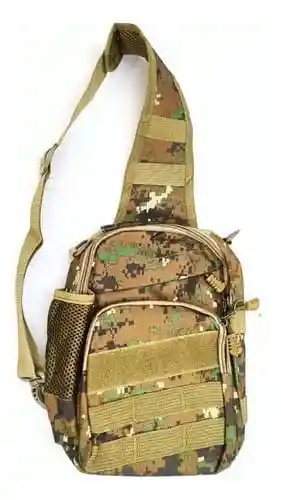 Bolso Morral Manoslibres Camuflado Pequeño