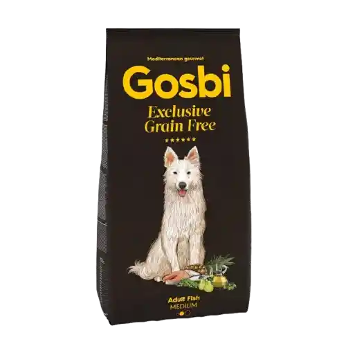 Gosbi Exclusive Grain Free Adult Fish Medium 3kg