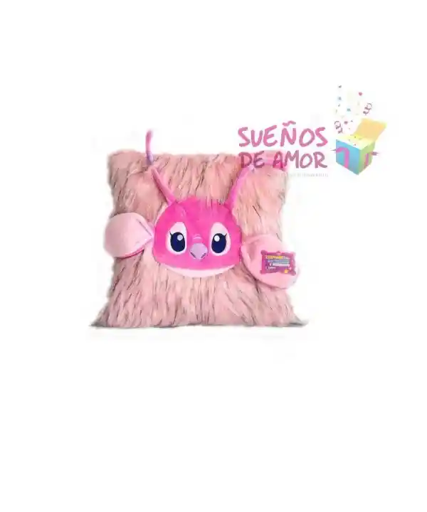 Cojin Peluche Pelo Largo Personaje Angel Serie Lilo Stitch
