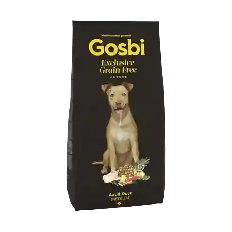 Gosbi Exclusive Grain Free Adult Duck Medium 3kg