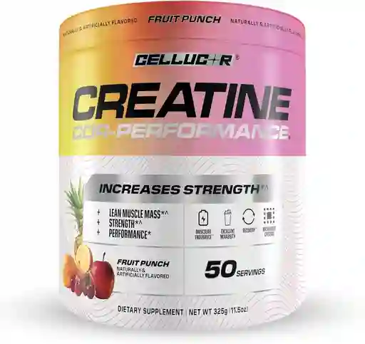 Creatina Monohidratada Sabor Fruit Punch 50 Servicios