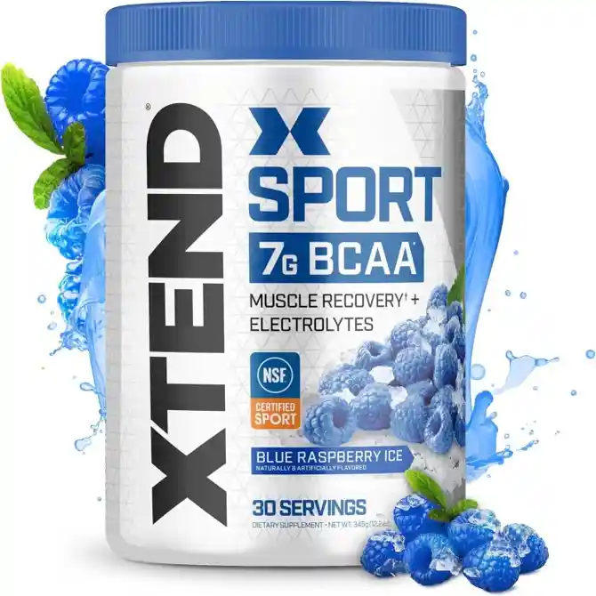 Aminoacidos Xtend Sport Con Bcca 30 Servicios Sabor Blue Raspberry