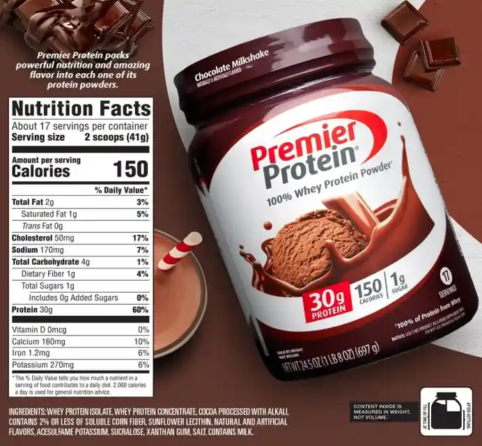 Premier Protein 2lb Con Sabor A Chocolate