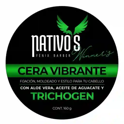 Cera Vibrante Winners - Nativos Con Minoxidil 160g