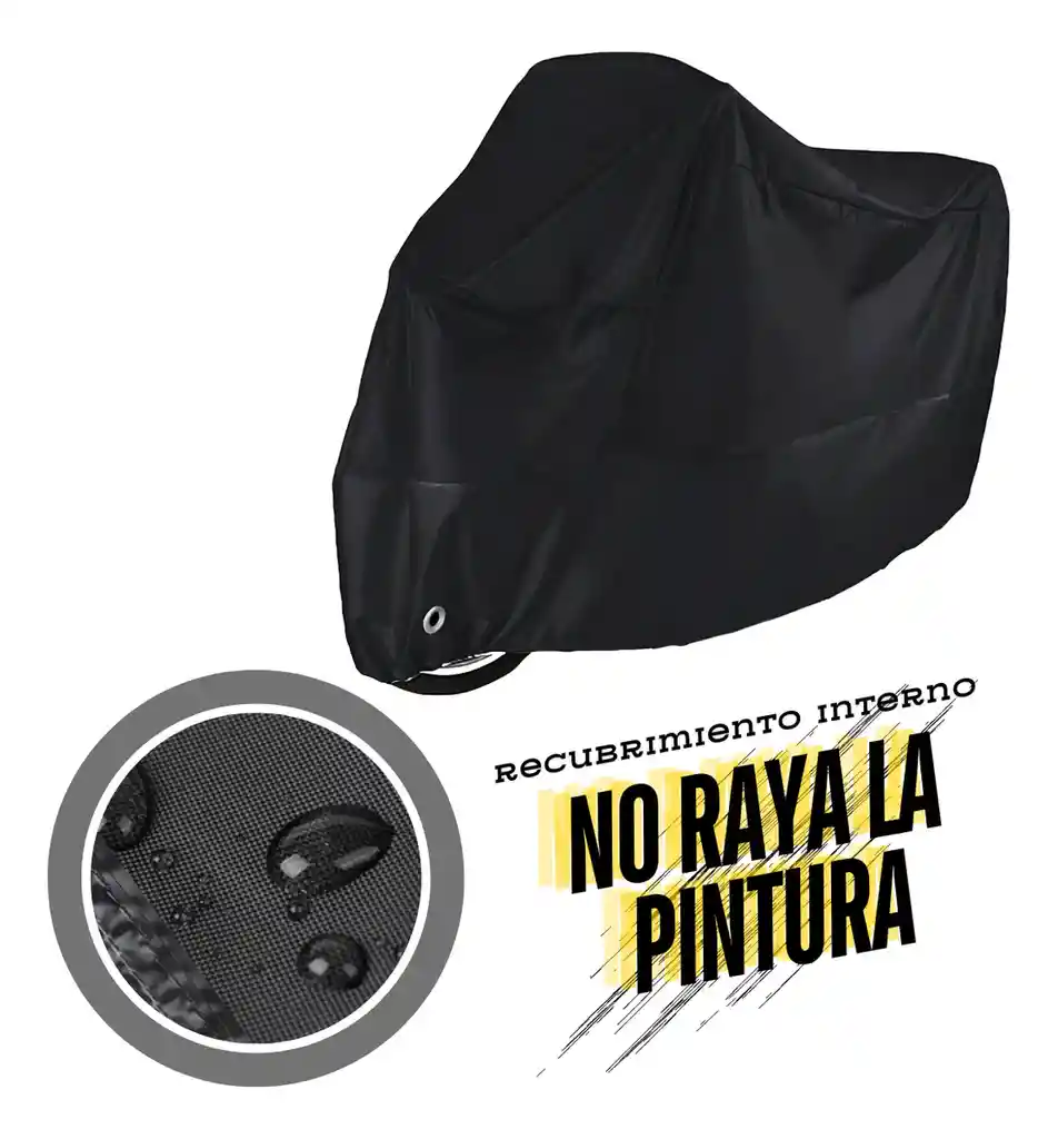 Pijama Moto Covertor Argolla Metalica Incluye Candado