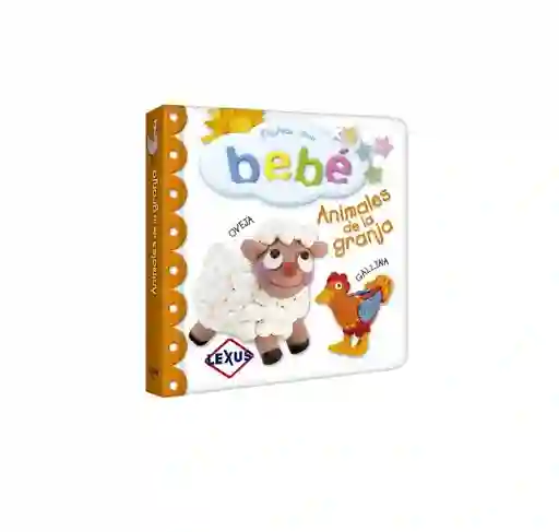 Libro Didáctico Estimulación Animales De La Granja Para Bebés