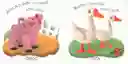 Libro Didáctico Estimulación Animales De La Granja Para Bebés