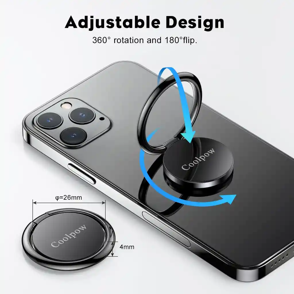 Anillo Soporte Magnetico Para Soporte Carro Celular