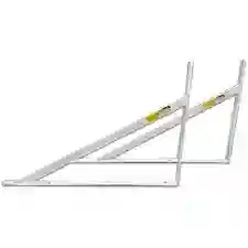 Pie Amigo Hierro Reforzado 30 X 19 Blanco X Par