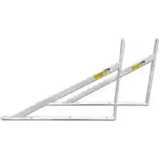 Pie Amigo Hierro Reforzado 30 X 19 Blanco X Par