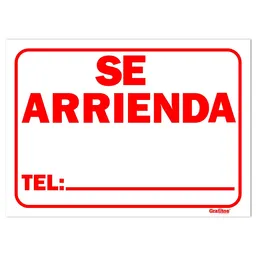 Aviso Se Arrienda 1/8 X2 Unidades