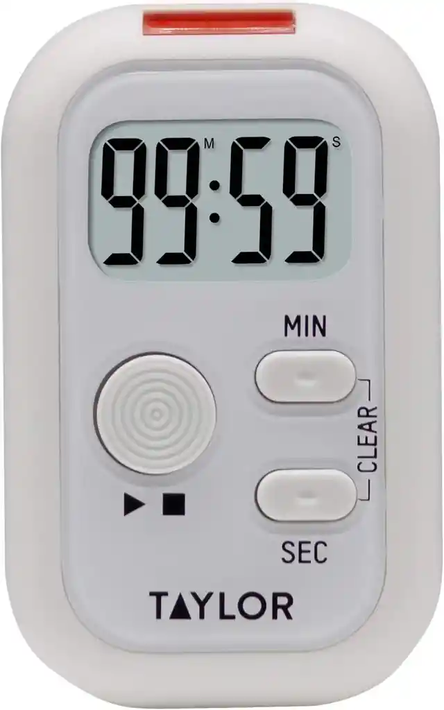 Temporizador Digital Alerta Multiple Sonido Luz Para Receptas Y Comidas Taylor