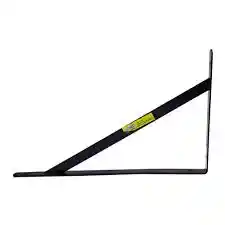 Pie Amigo Hierro Reforzado 40 X 25 Negro Par