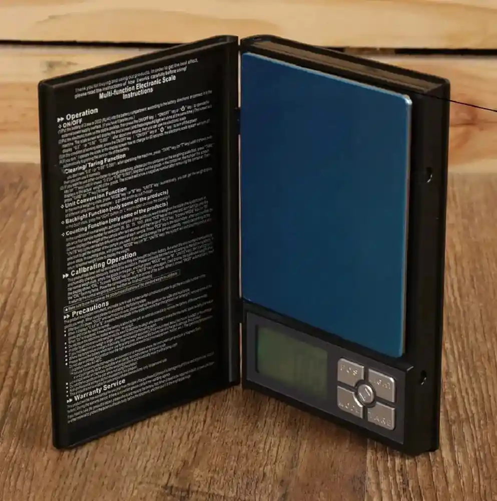Bascula Digital Serie Notebook 0.01g X 500g Pantalla Lcd