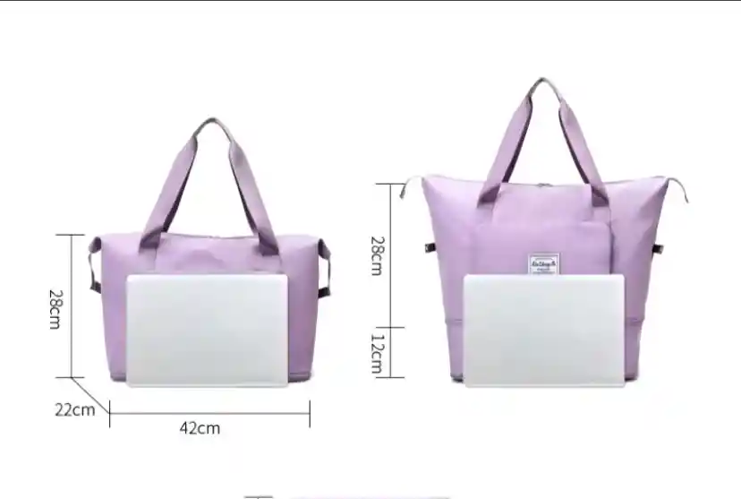 Bolso De Hombro Expandible De Viaje