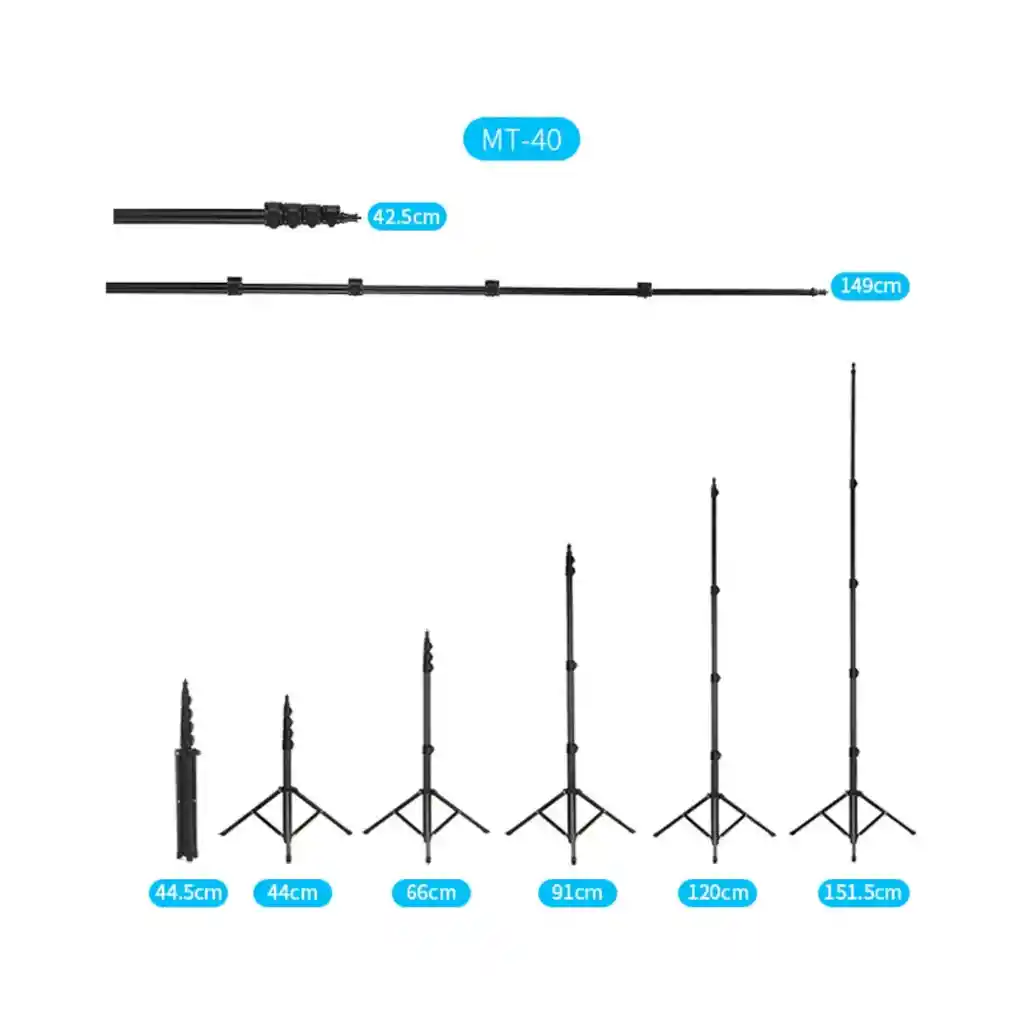 Trípode Para Fotografía Jmary Mt-40