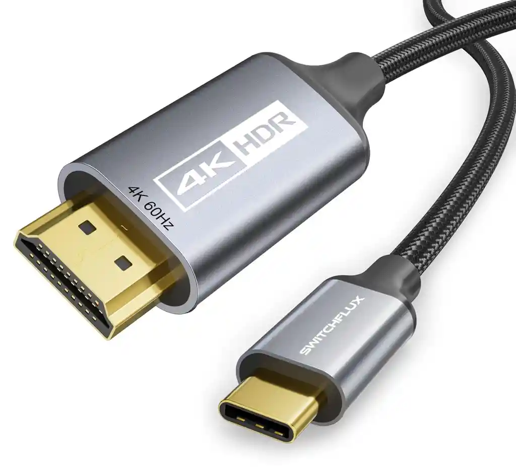Adaptador Usb C A Hdmi Thunderbolt 3 4k Certificado