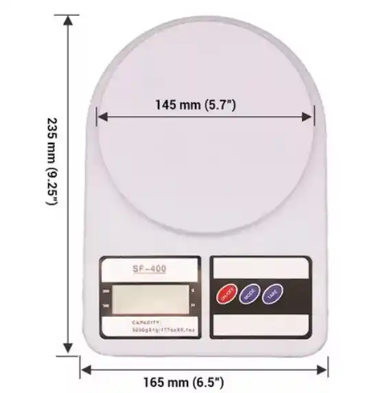 Bascula Electronica Pesa Gramera Sf400