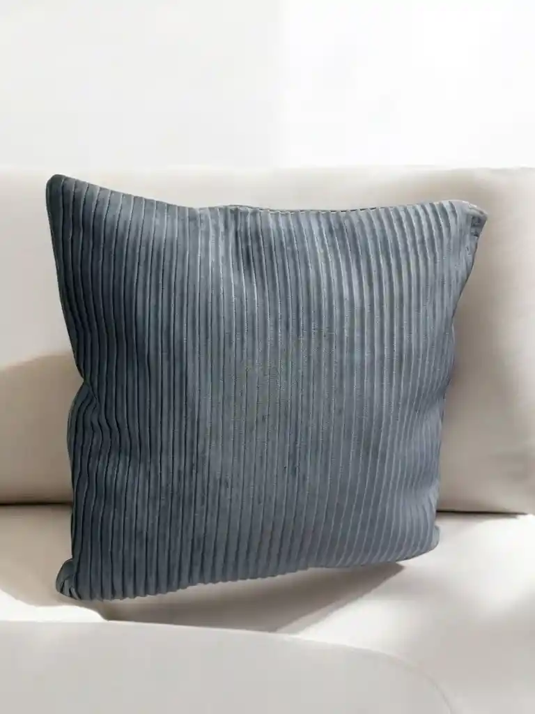 Funda Forro Para Almohada Diseño Acanalado 45cm