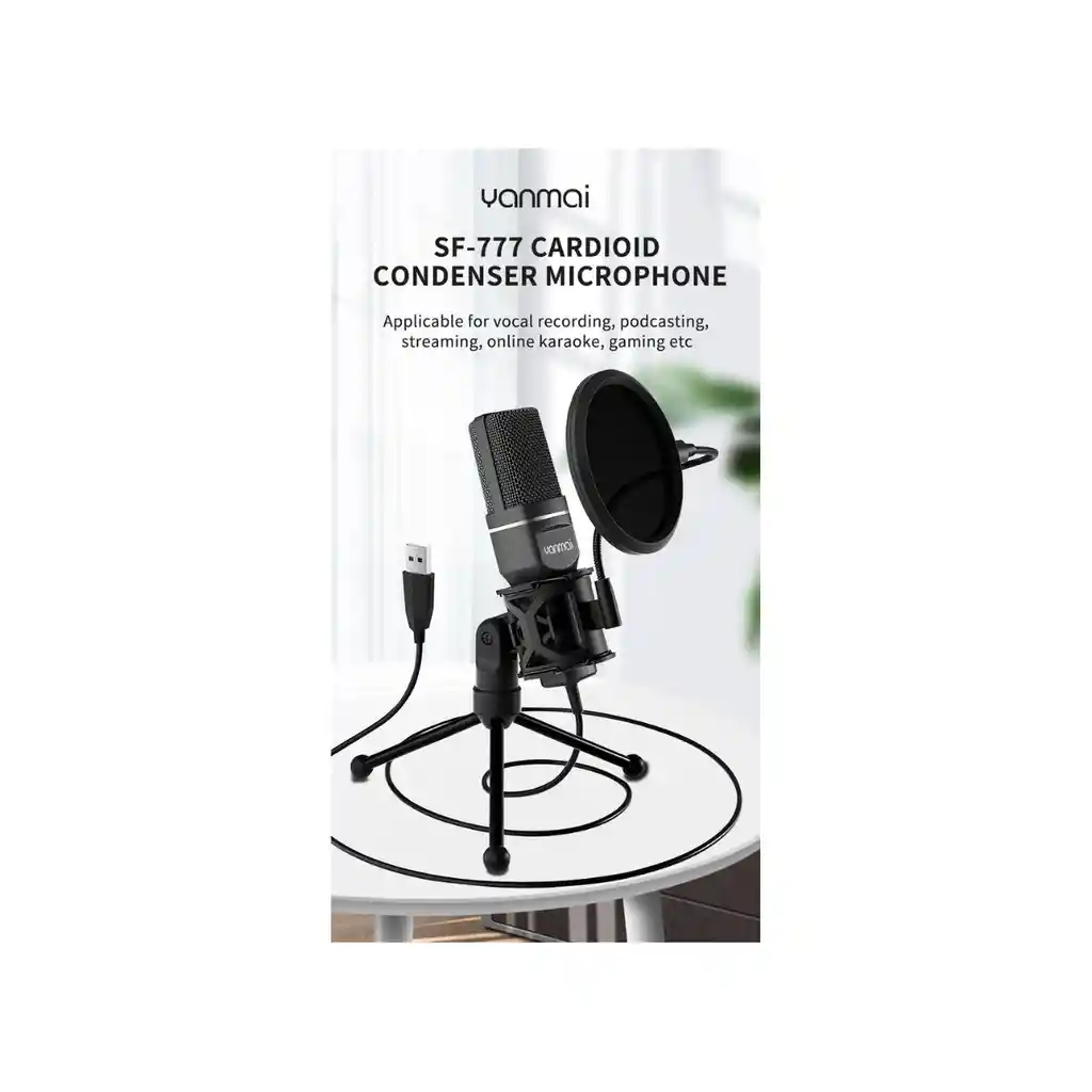 Micrófono Usb Yanmai Sf777