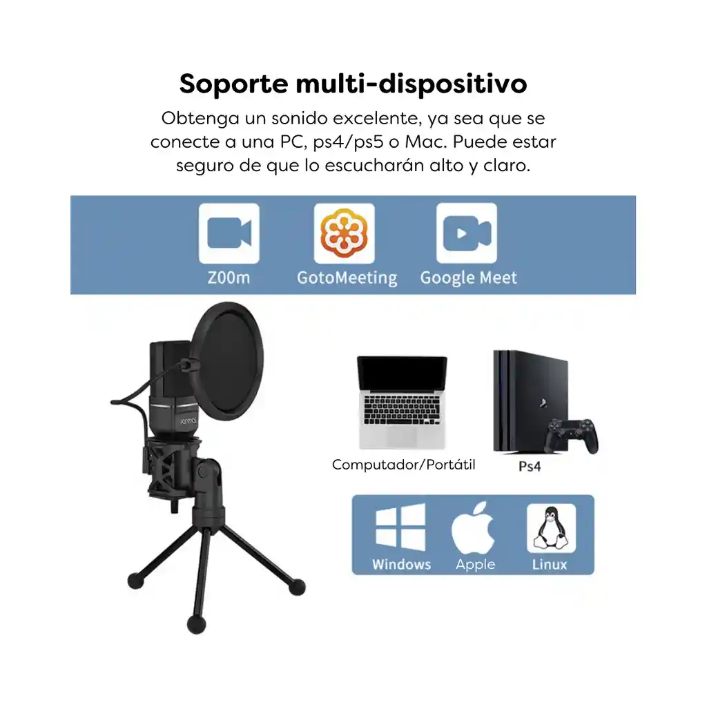 Micrófono Usb Yanmai Sf777