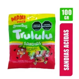 Gomitas Trululu Sandia Acida X100gr