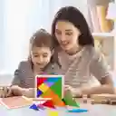 Set X 2 Juegos De Madera Tangram Laberinto Puzzle Montessori Didácticos Tetris