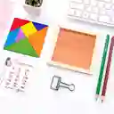 Set X 2 Juegos De Madera Tangram Laberinto Puzzle Montessori Didácticos Tetris