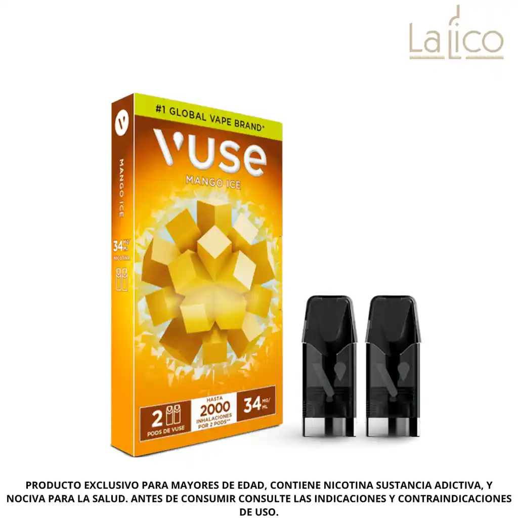 Vuse Capsulas 2000 Mango 34mg