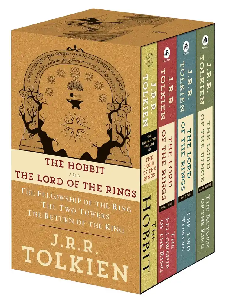 4 Libros El Hobbit Y El Señor De Los Anillos Idioma Ingles/jrr Tolkien 4-book Boxed Set: El Hobbit Y El Señor De Los Anillos