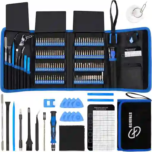 Herramienta Destornilladores Kit Reparacion Pc Portatil Strebito