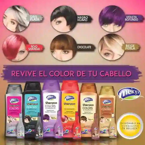 Shampoo Color Chocolate Meicy 350ml