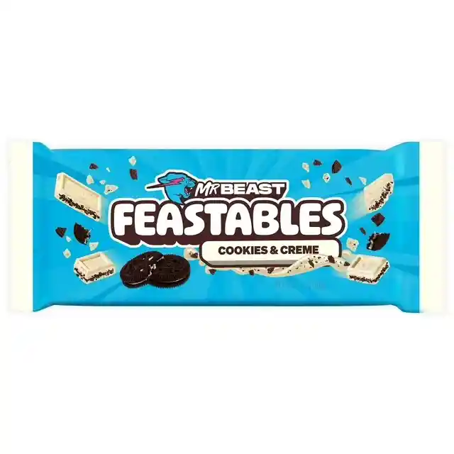 Mr Beast Feastables Chocolatina Cookies And Creme