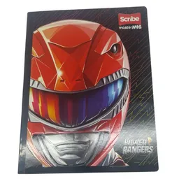 Cuaderno Scribe Master M+s 95-100 Power Rangers