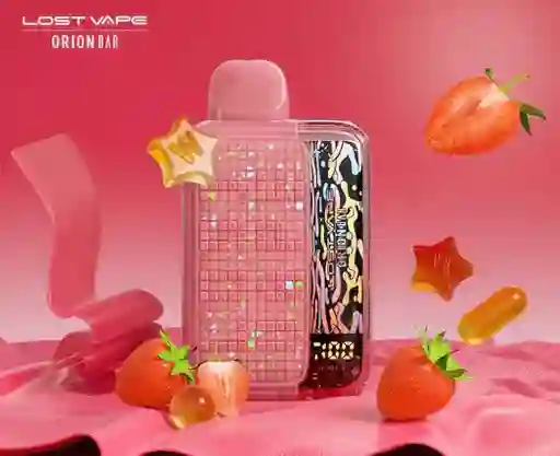 Lost Vape Orion Bar 10000 - Strawberry Chew - 10000 Puff - 5% Nicotina