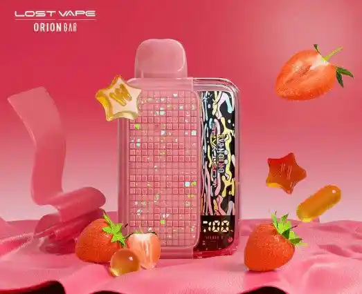 Lost Vape Orion Bar 10000 - Strawberry Chew - 10000 Puff - 5% Nicotina