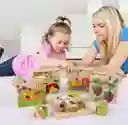 Mini Rompecabezas 6 En 1 Didáctico Infantil Madera Montessori